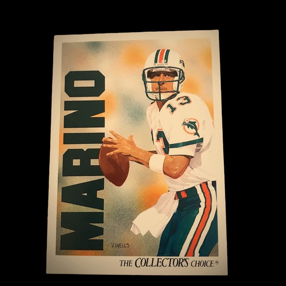 Other Vintage 1991 Dan Marino Football Card Poshmark